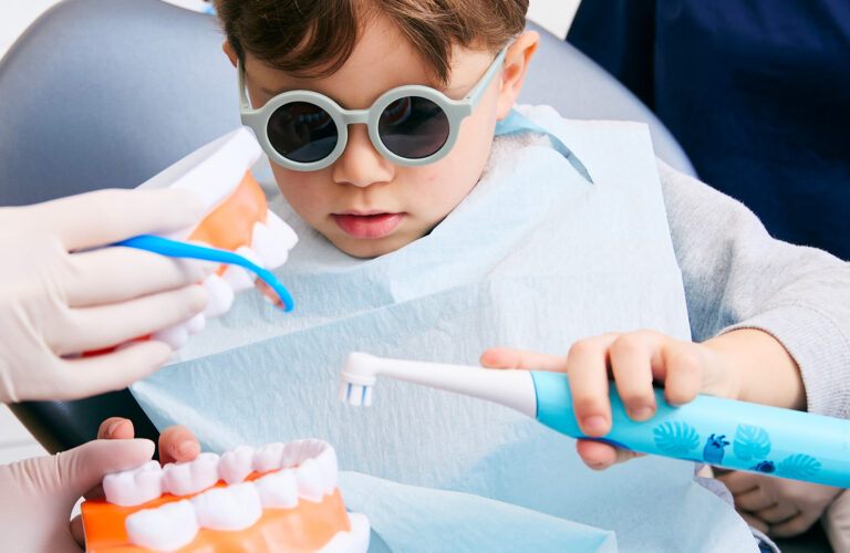Bambini che giocano durante il trattamento